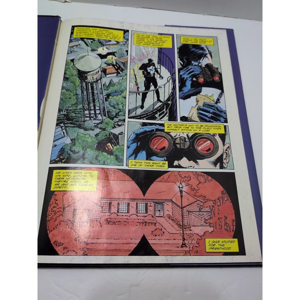 Marvel Graphic Novel Punisher Intruder HARDCOVER 1st print (wrapped) 1989 g975 - Picture 4 of 7
